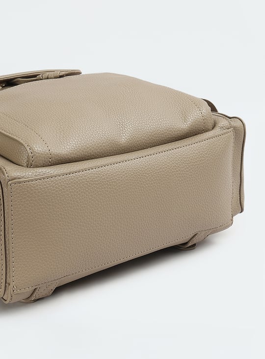 Women Textured Backpack