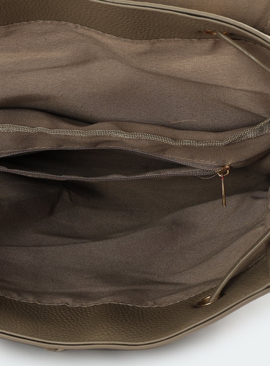 Women Textured Backpack