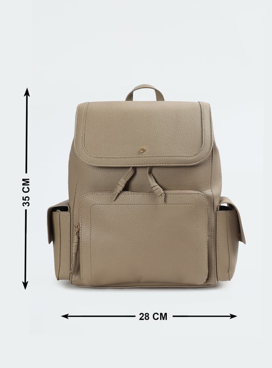 Women Textured Backpack