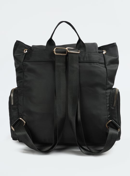 Women Solid Mini Backpack