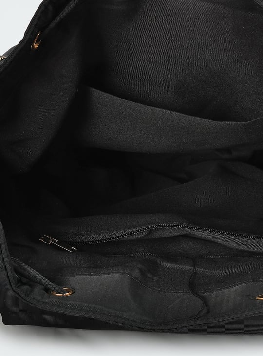 Women Solid Mini Backpack