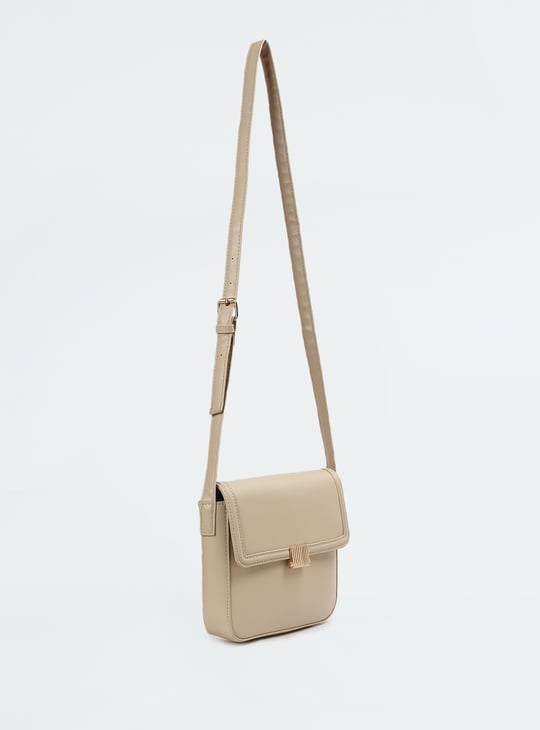 Women Solid Sling Bag