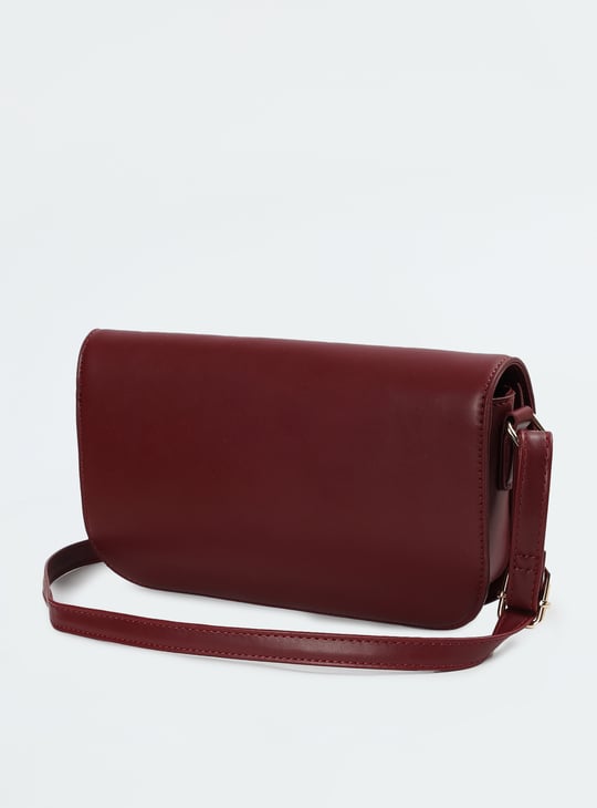 Women Solid Sling Bag