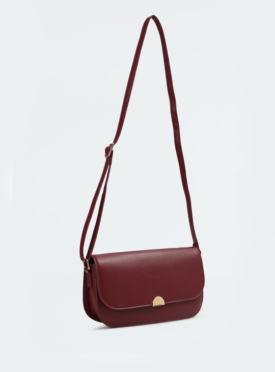 Women Solid Sling Bag