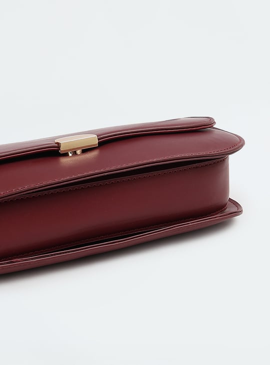 Women Solid Sling Bag