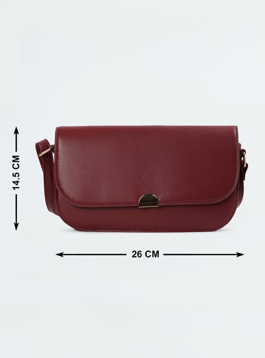 Women Solid Sling Bag