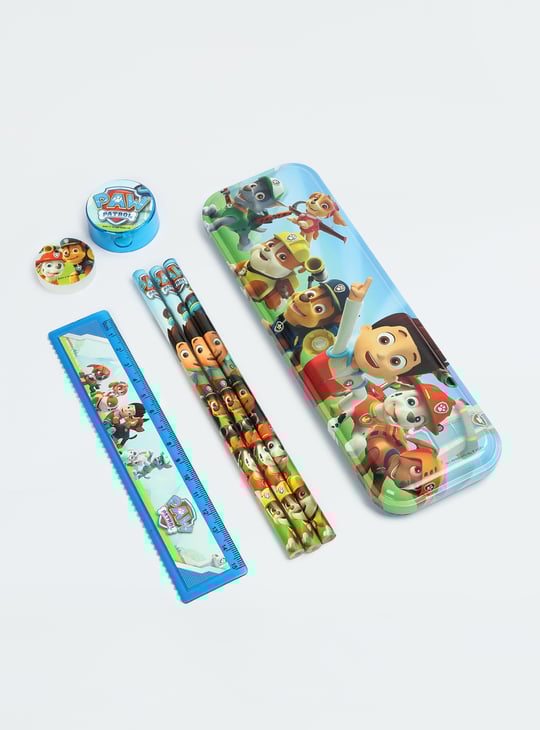 Kids Paw Patrol Printed Pencil Box Gift Set
