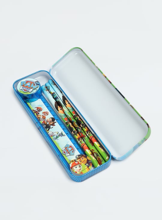 Kids Paw Patrol Printed Pencil Box Gift Set
