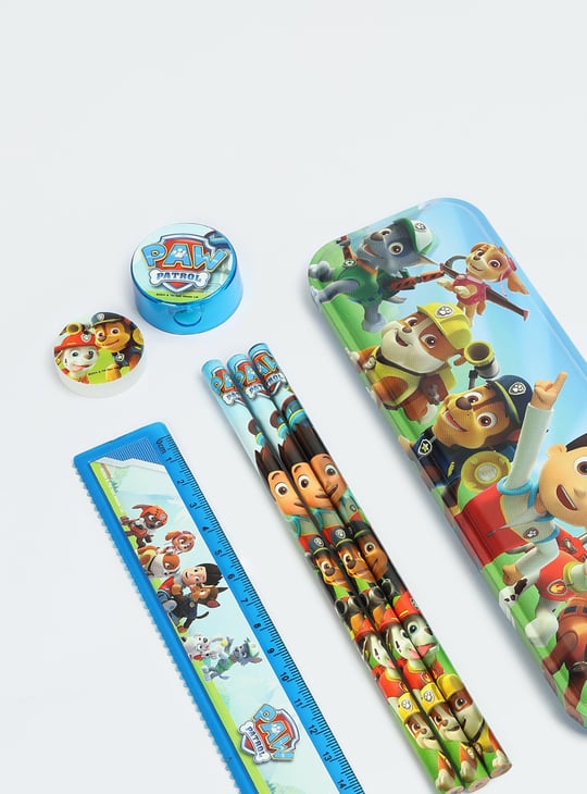 Kids Paw Patrol Printed Pencil Box Gift Set