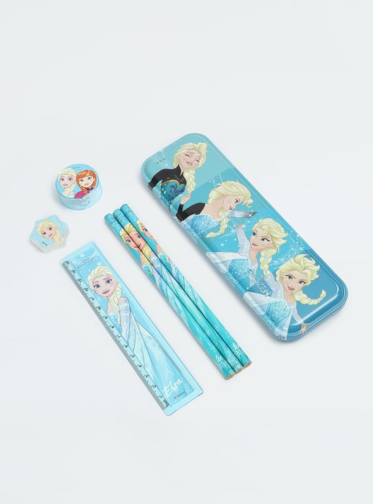 Kids Frozen Printed Pencil Box Gift Set