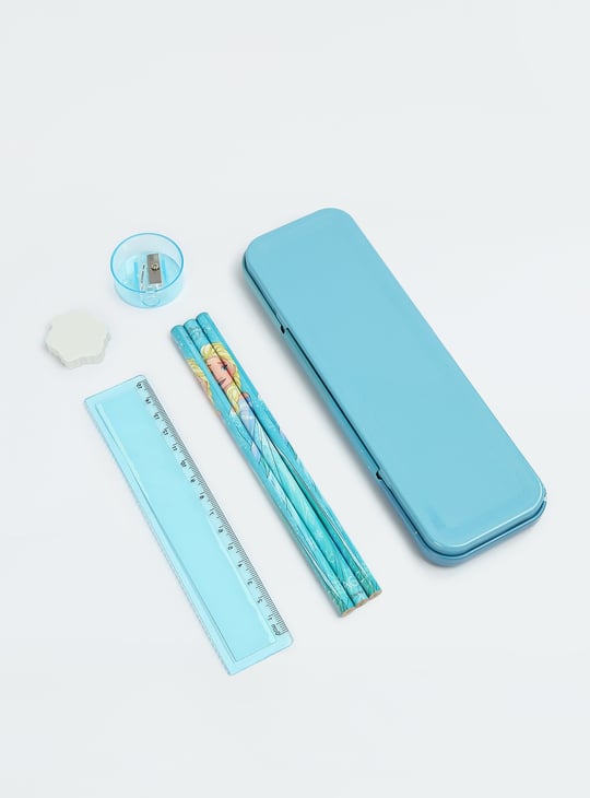 Kids Frozen Printed Pencil Box Gift Set
