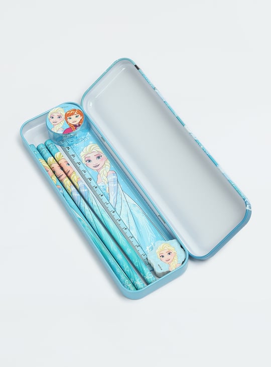 Kids Frozen Printed Pencil Box Gift Set