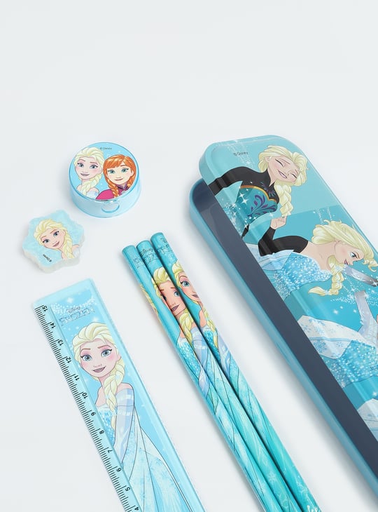 Kids Frozen Printed Pencil Box Gift Set