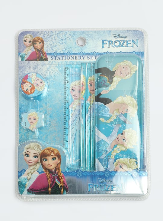 Kids Frozen Printed Pencil Box Gift Set