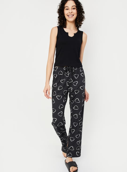 Women Printed PJ Set
