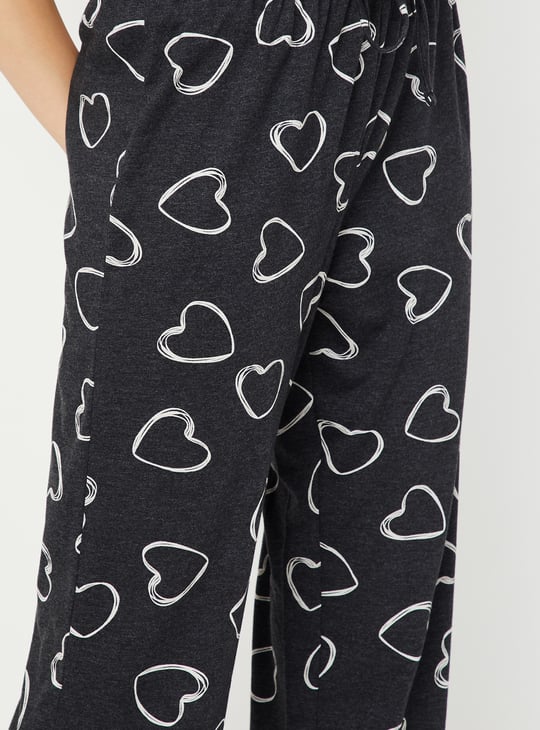 Women Printed PJ Set