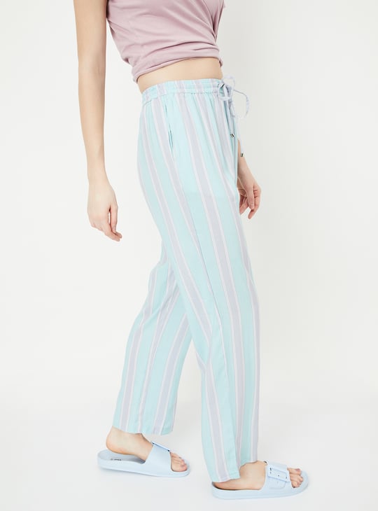 Women Striped Pyjamas