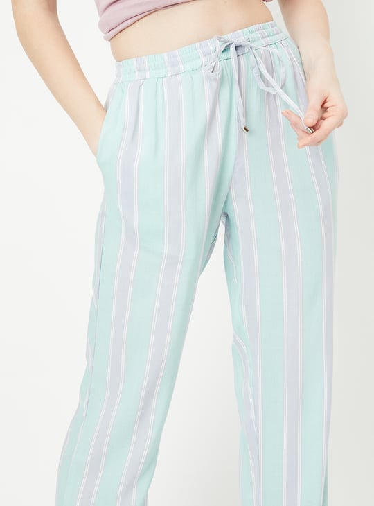 Women Striped Pyjamas