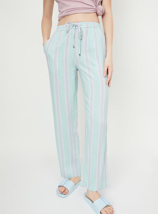 Women Striped Pyjamas