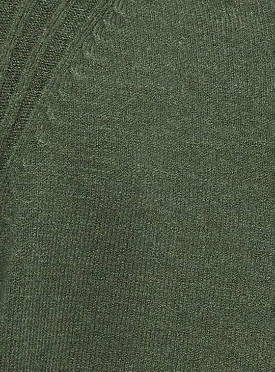 Women Knit Sweater with Button Details