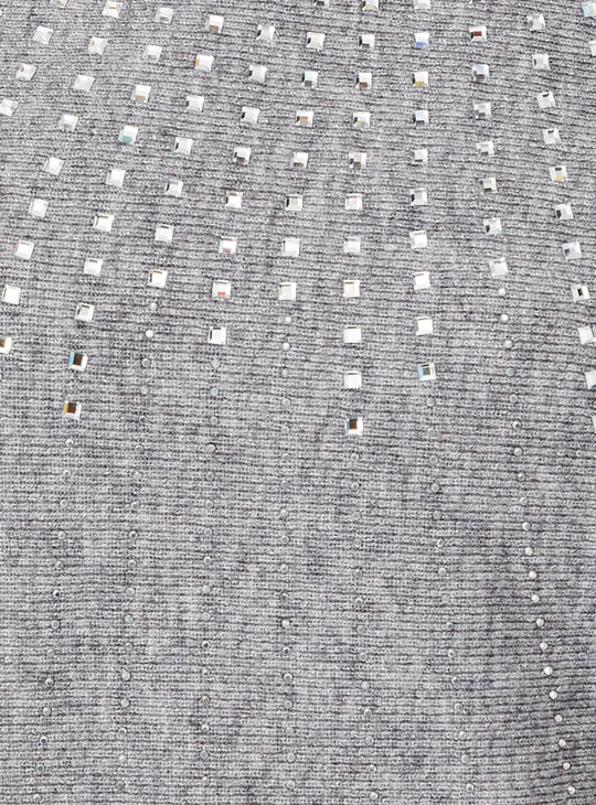 Women Embellished Knitted Sweater