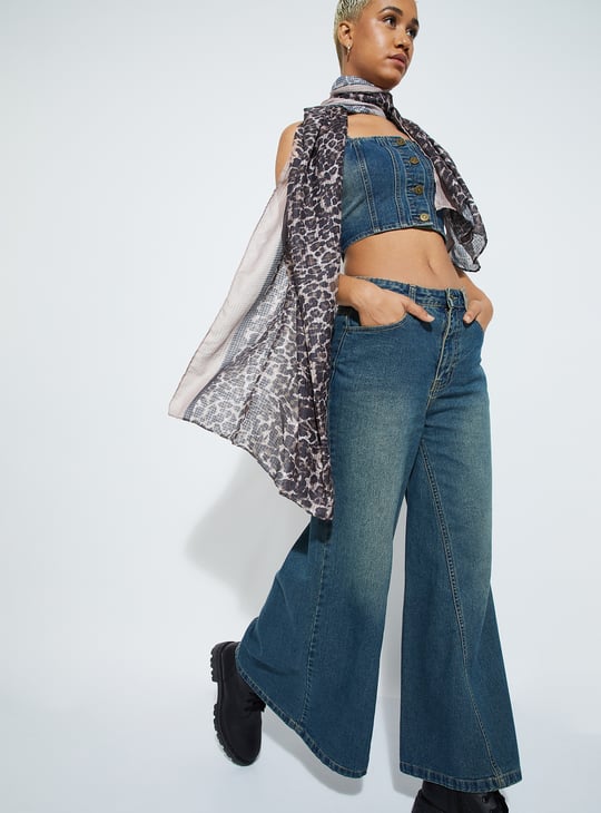 Women Animal Print Scarf