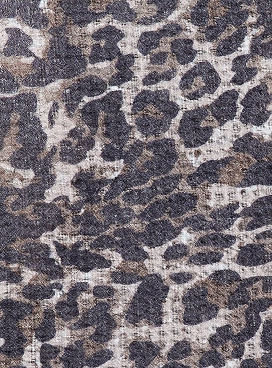 Women Animal Print Scarf