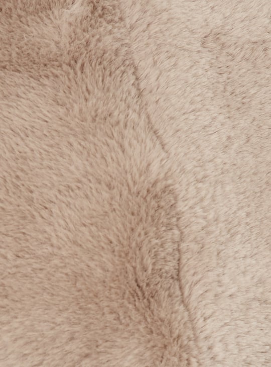 Women Reversible Faux Fur Hooded Coat