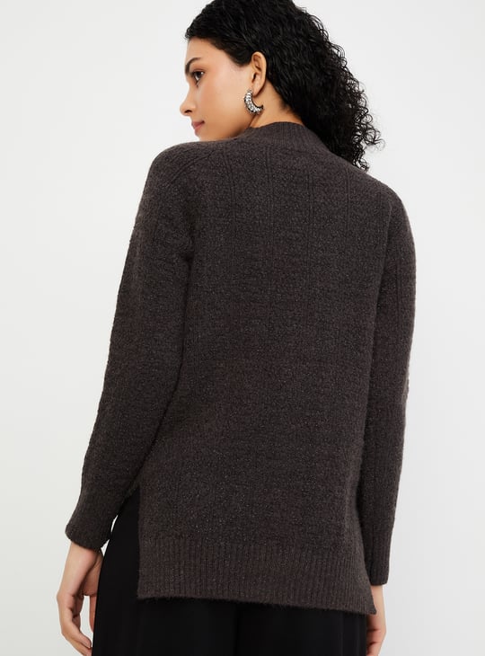 Women Pearl Embellished Sweater