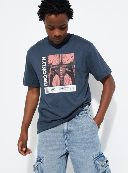 URB_N Men Graphic Printed T-shirt