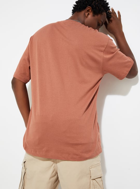 URB_N Men Solid Oversized T-shirt - Pack of 2