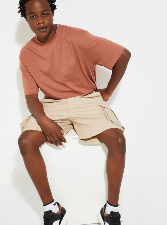 URB_N Men Solid Oversized T-shirt - Pack of 2