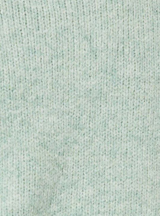 Women Floral Embroidered Knit Cardigan