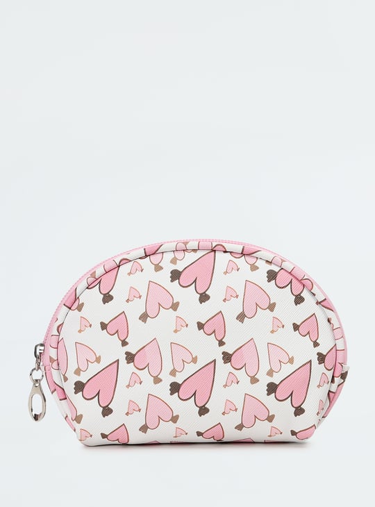 Women Printed Vanity Pouch - Pack of 3