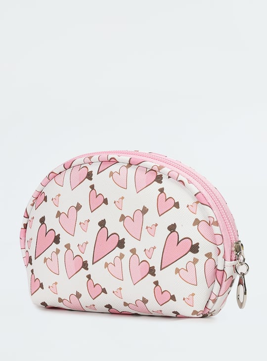 Women Printed Vanity Pouch - Pack of 3