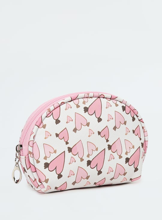 Women Printed Vanity Pouch - Pack of 3