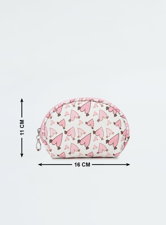 Women Printed Vanity Pouch - Pack of 3