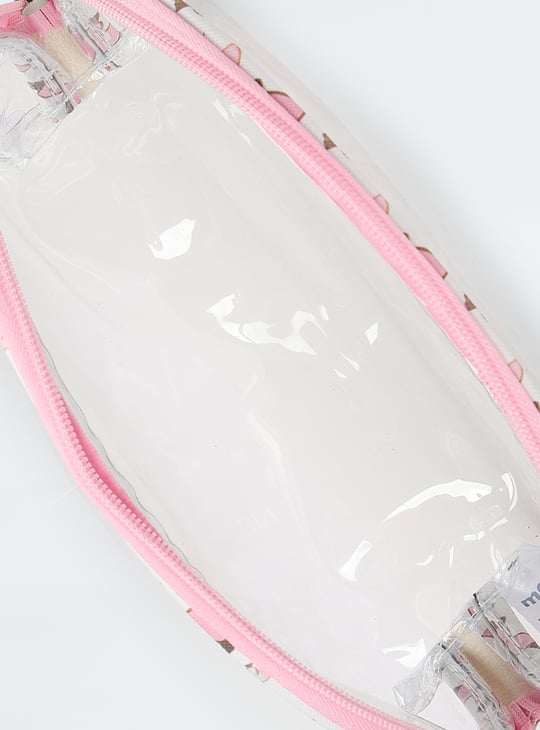 Women Printed Vanity Pouch - Pack of 3