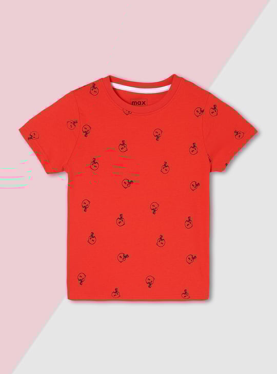 Boys Graphic Printed T-shirt - Pack of 5