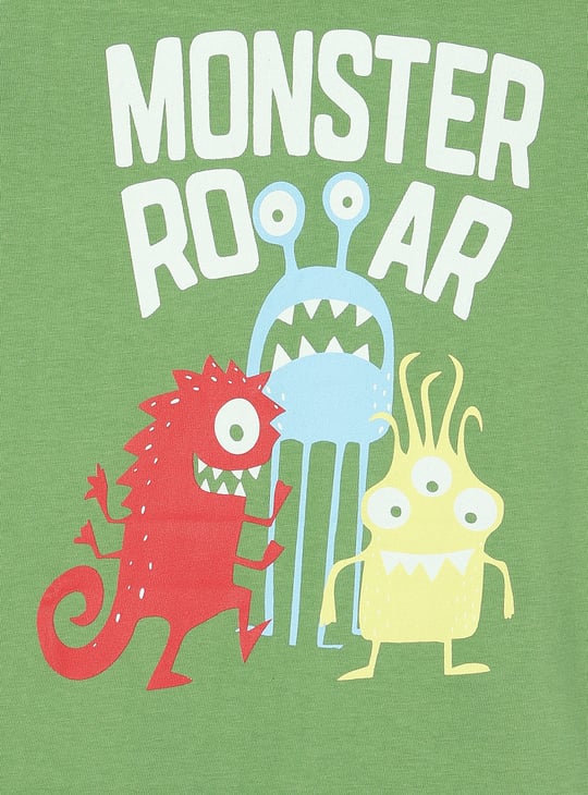 Boys Graphic Printed T-shirt - Pack of 5