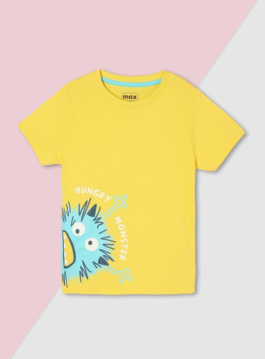 Boys Graphic Printed T-shirt - Pack of 5