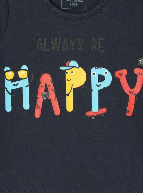 Boys Graphic Printed T-shirt - Pack of 5