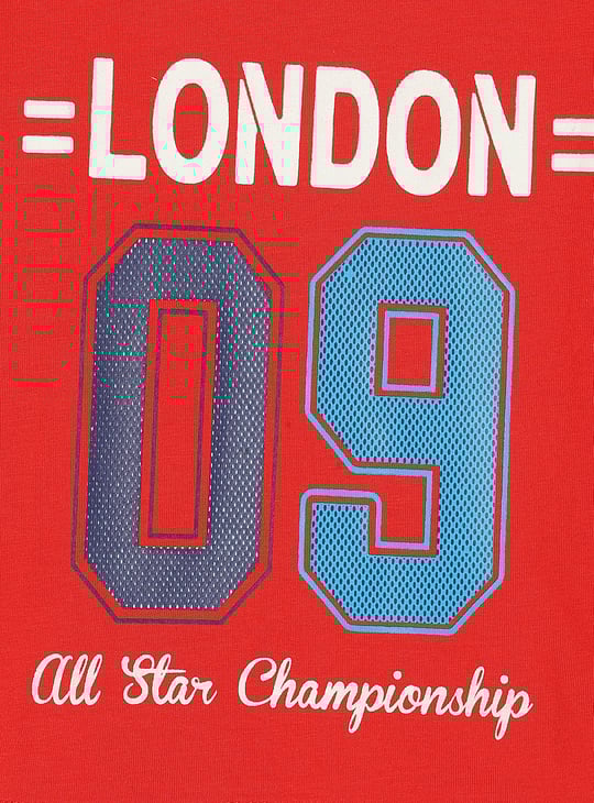 Boys Graphic Printed T-shirt - Pack of 5