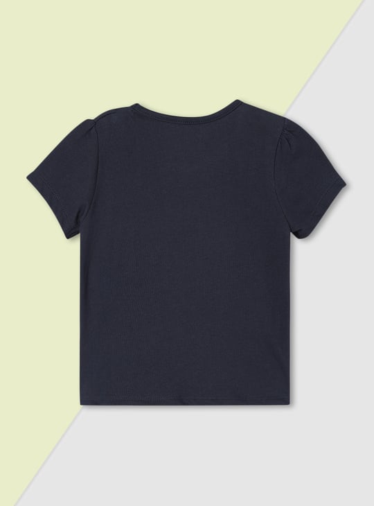 Girls Graphic Printed T-shirt - Pack of 5