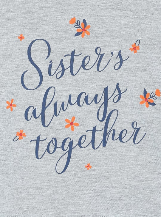 Girls Graphic Printed T-shirt - Pack of 5