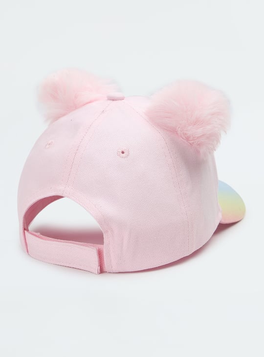 Girls Shimmery Baseball Cap
