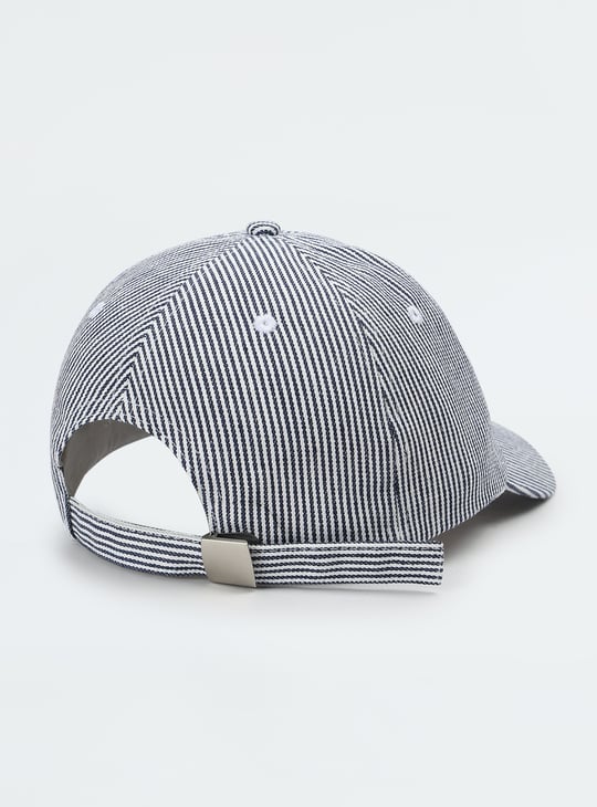 Women Striped Baseball Cap
