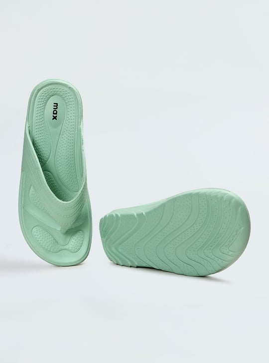 Women Moulded V-Strap Flip Flops