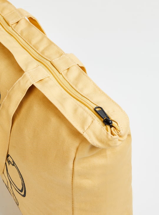 Women Lion King Print Shopper Bag