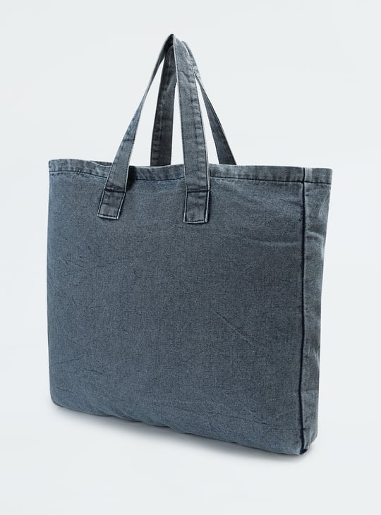 Women Denim Shopper Bag
